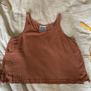 Jungmaven cropped hemp tank